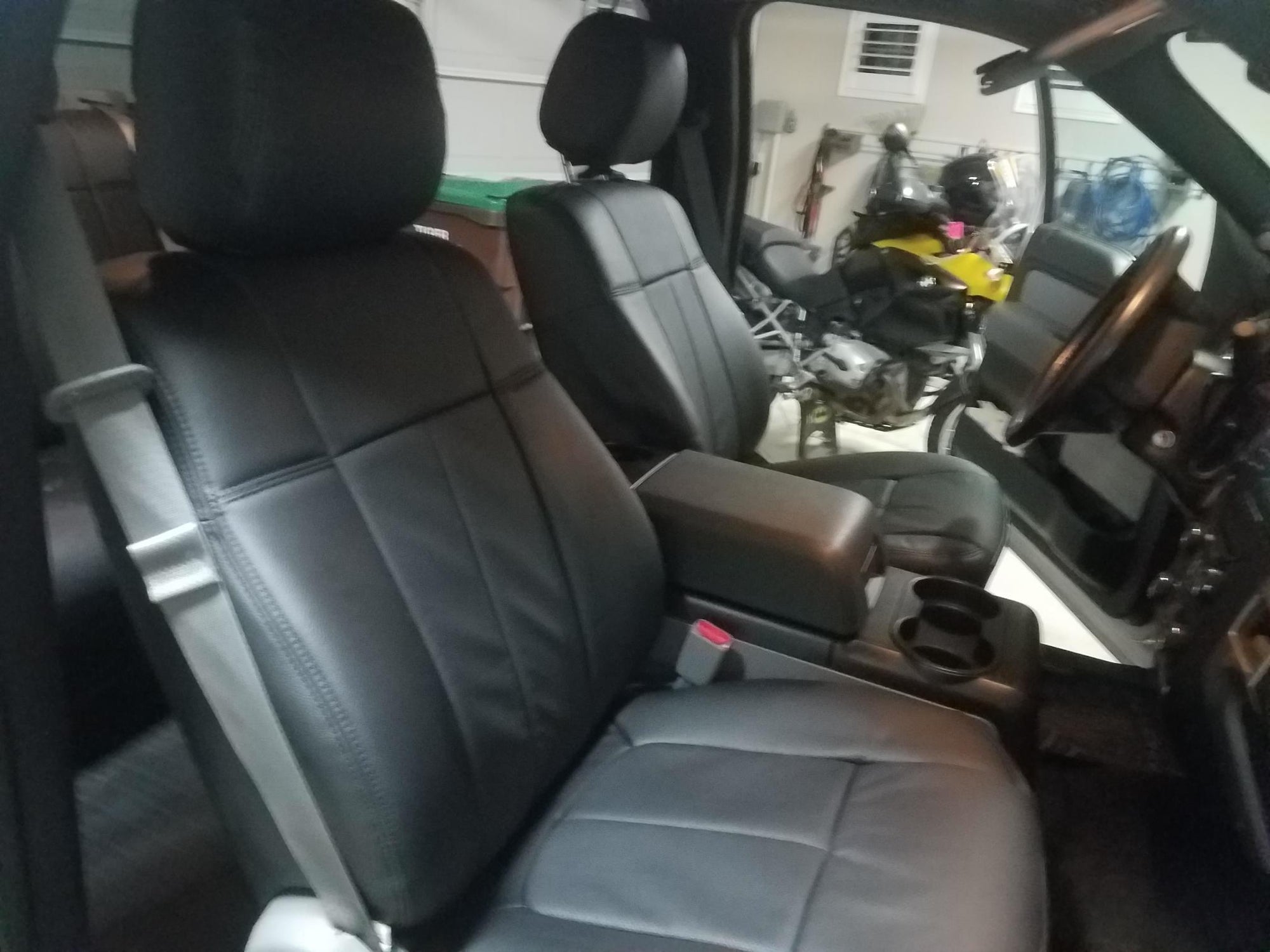 Customer Install : 2014 F150 SuperCrew Leather Seat Covers