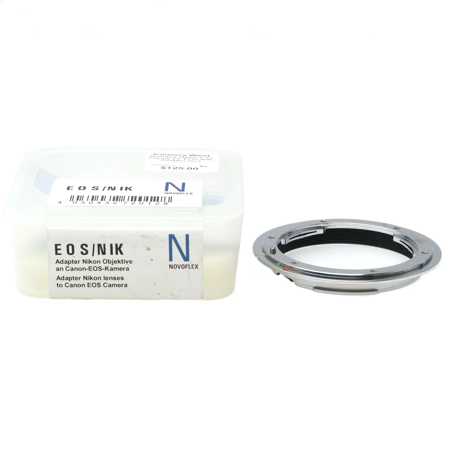 Novoflex Nikon F to Canon EF EOS/NIK Adapter (9+) - 1795357