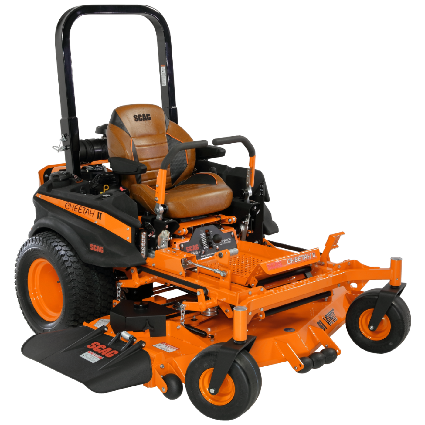 Scag 61in Cheetah Commercial Zero Turn Mower - SCZII-61V-38CV-EFI