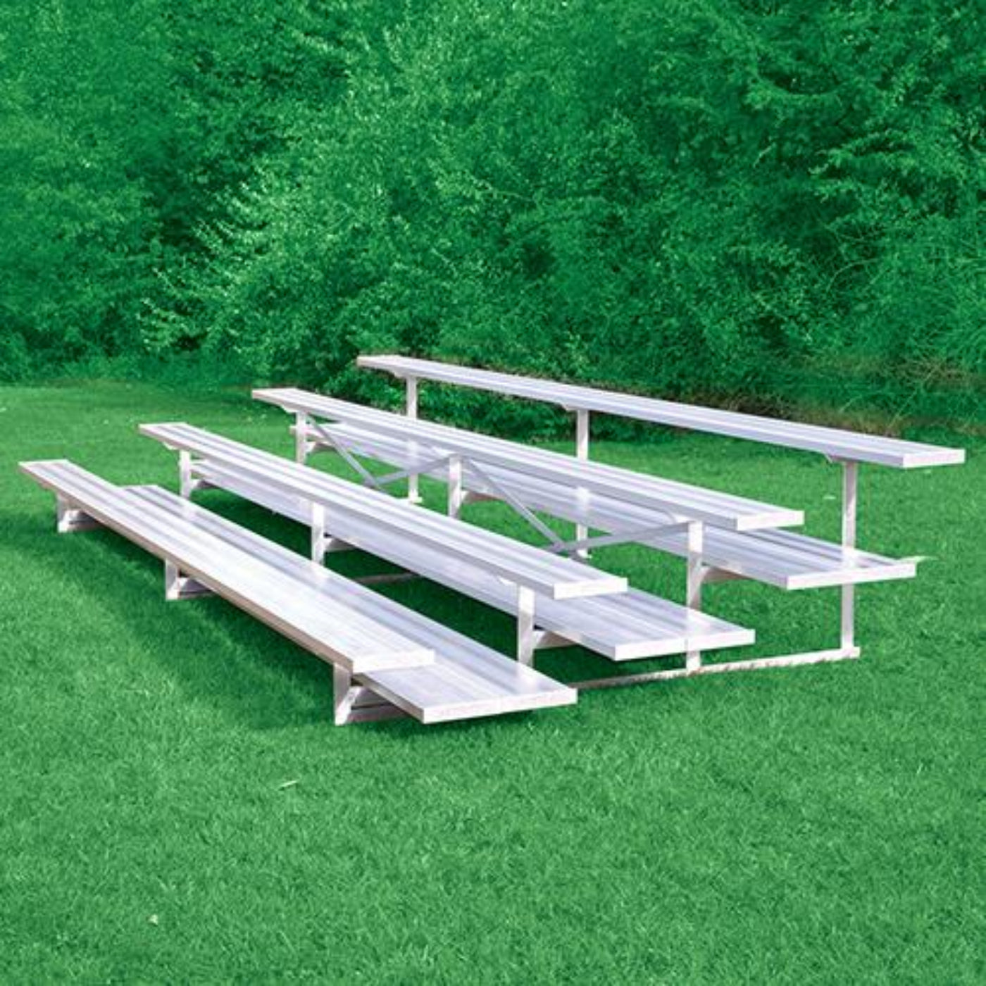 Bleacher 4 Row 27' All Aluminum Preferred - BLDP-427AL