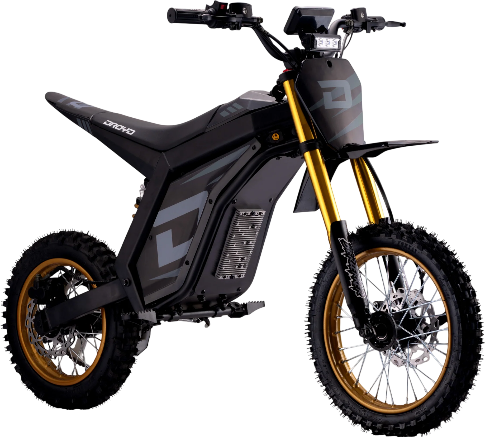 Droyd Berzerker Electric Dirt Bike 42 MPH 50 Mile Range 3000W New - DZ05-BLO
