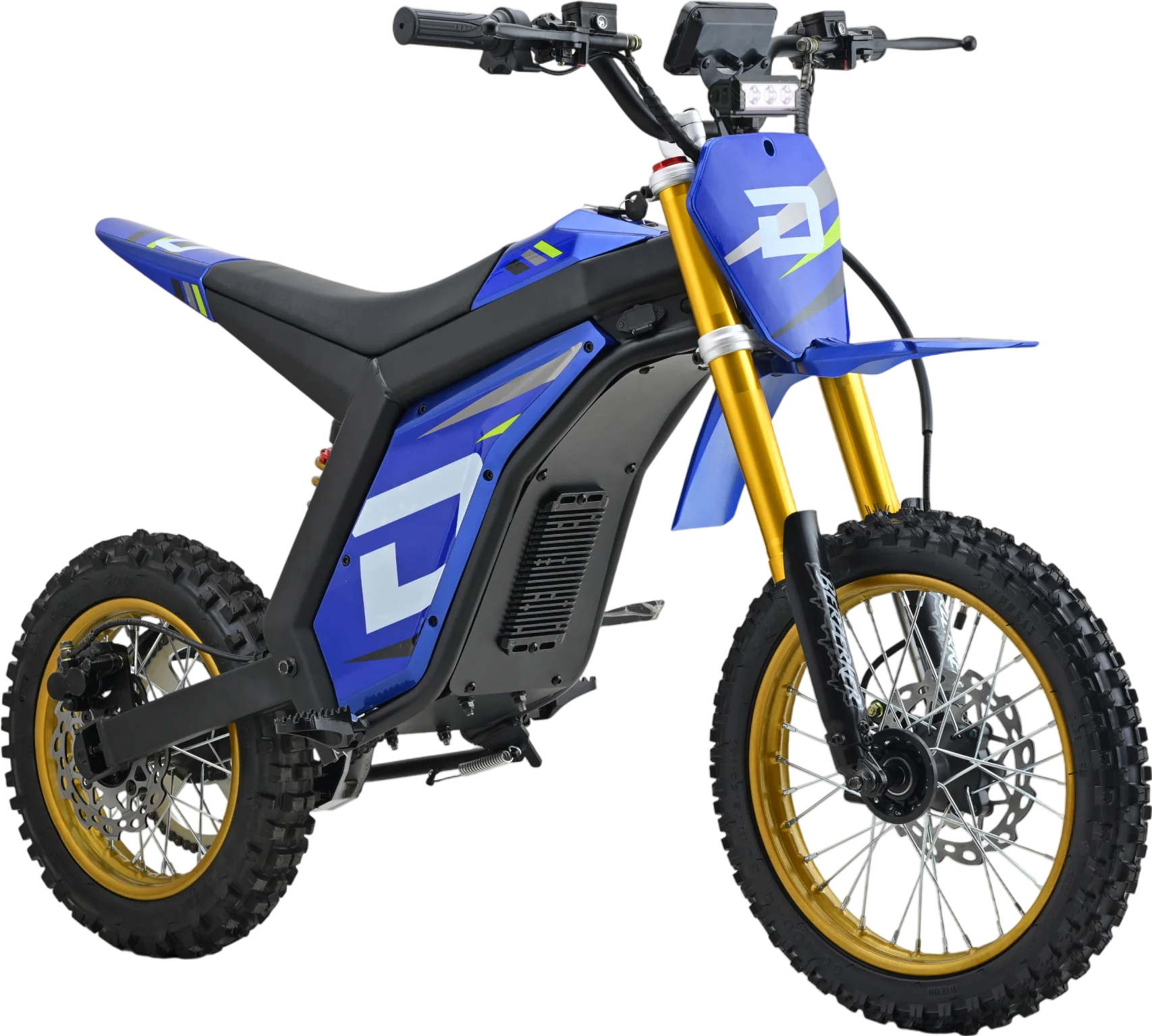 Droyd Berzerker Electric Dirt Bike 42 MPH 50 Mile Range 3000W New - DZ05-BLO