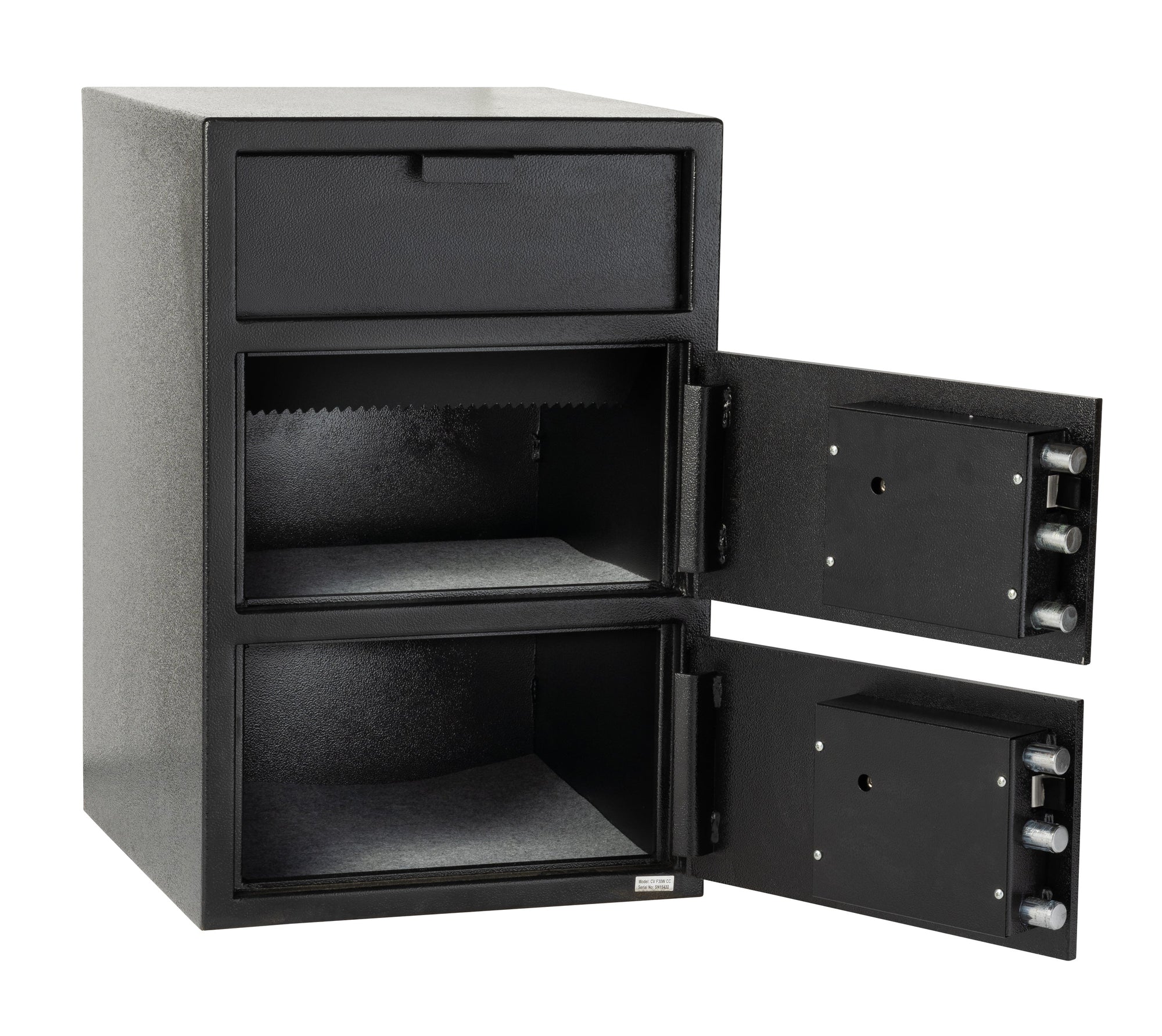 Hayman Wide Body Double Door Depository Safe -  CV-F30W-2-KC