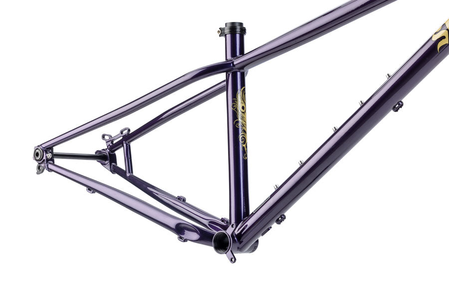 NEW Surly Sorceress Hardtail Mountain Frame - Steel, Elderberry Tonic