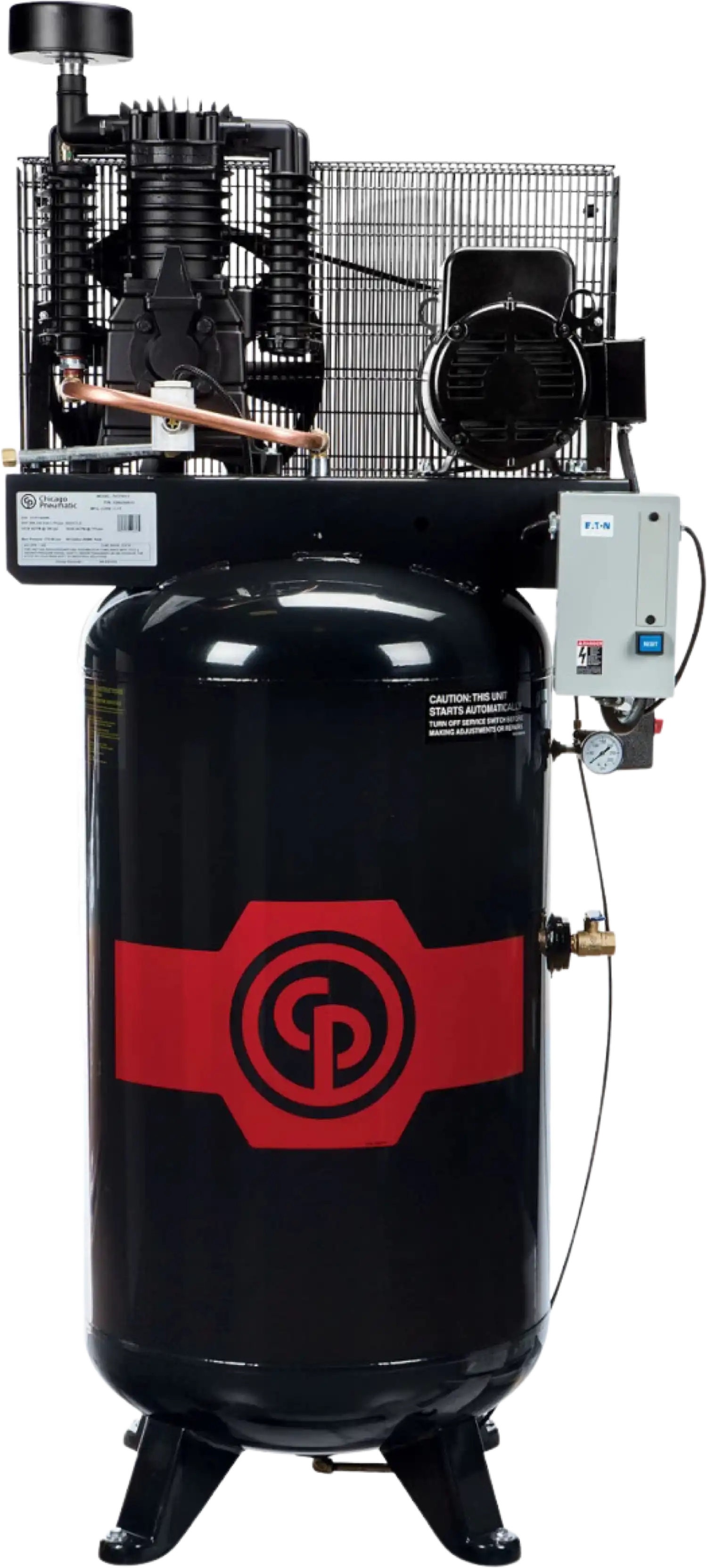 Chicago Pneumatic RCP-7583VS4 Air Compressor 7.5HP 80 Gal. Two Stage 3-Phase 460V New - 2021119394