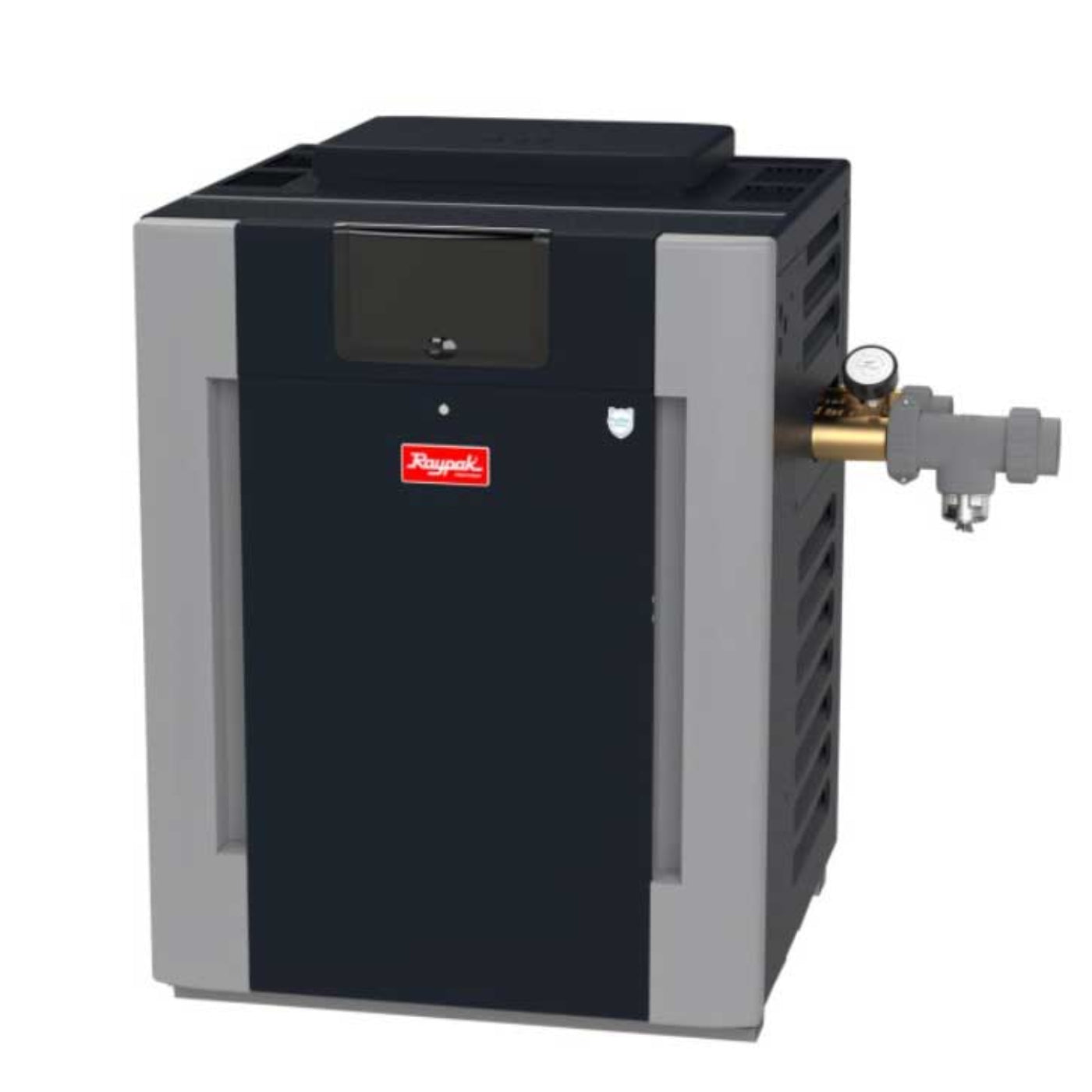 Raypak 266A Digital Natural Gas ASME Heater with Bronze Headers and Copper Tubing - 017372