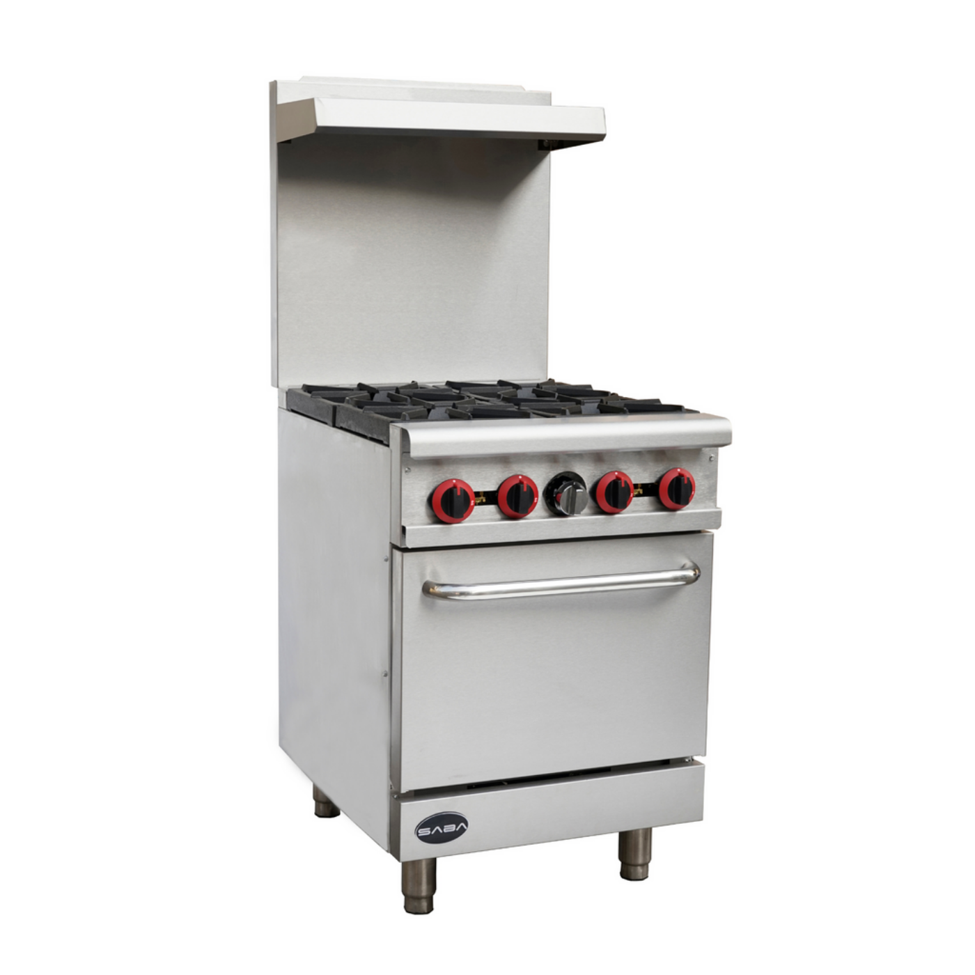 SABA - Commercial Gas 4 Burner with Oven - GR-24
