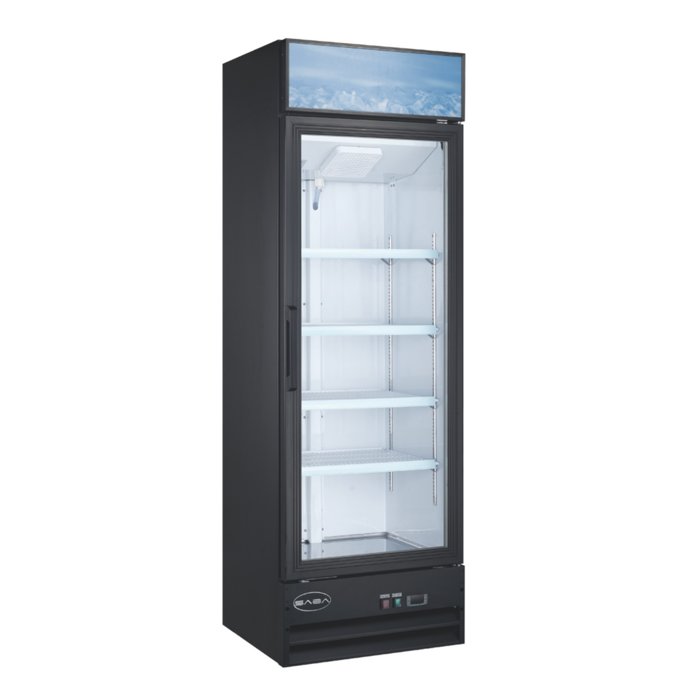 SABA  One Glass Door Commercial Merchandiser Cooler - SM-13R