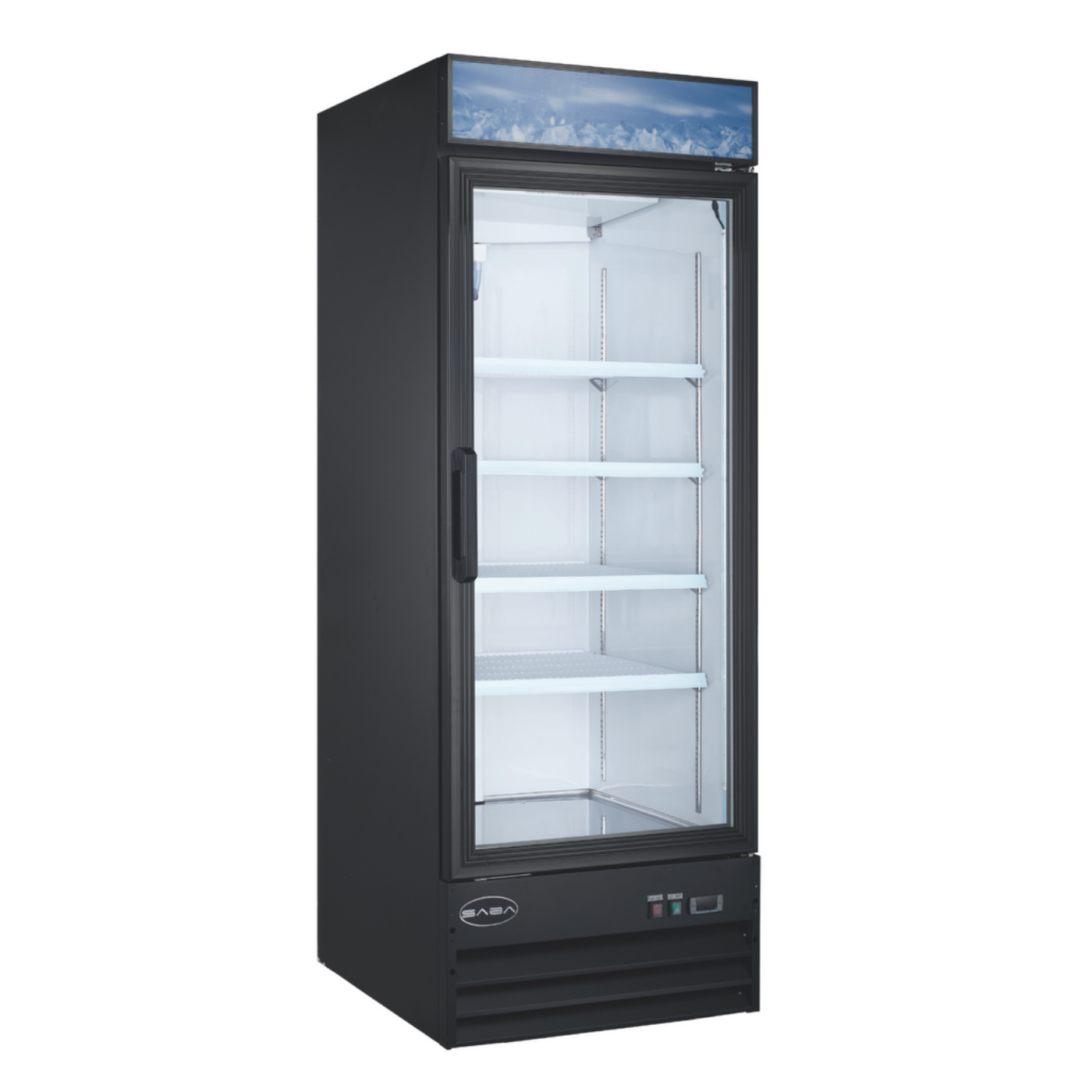 SABA  One Glass Door Commercial Merchandiser Cooler - SM-23R