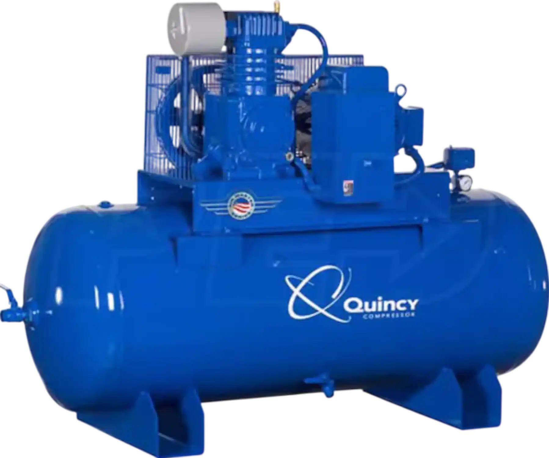 Quincy QP Pro Plus Air Compressor 10 HP 120 Gallon Two Stage 3-Phase 460V 4103DS12HCB46P New - 2020040880