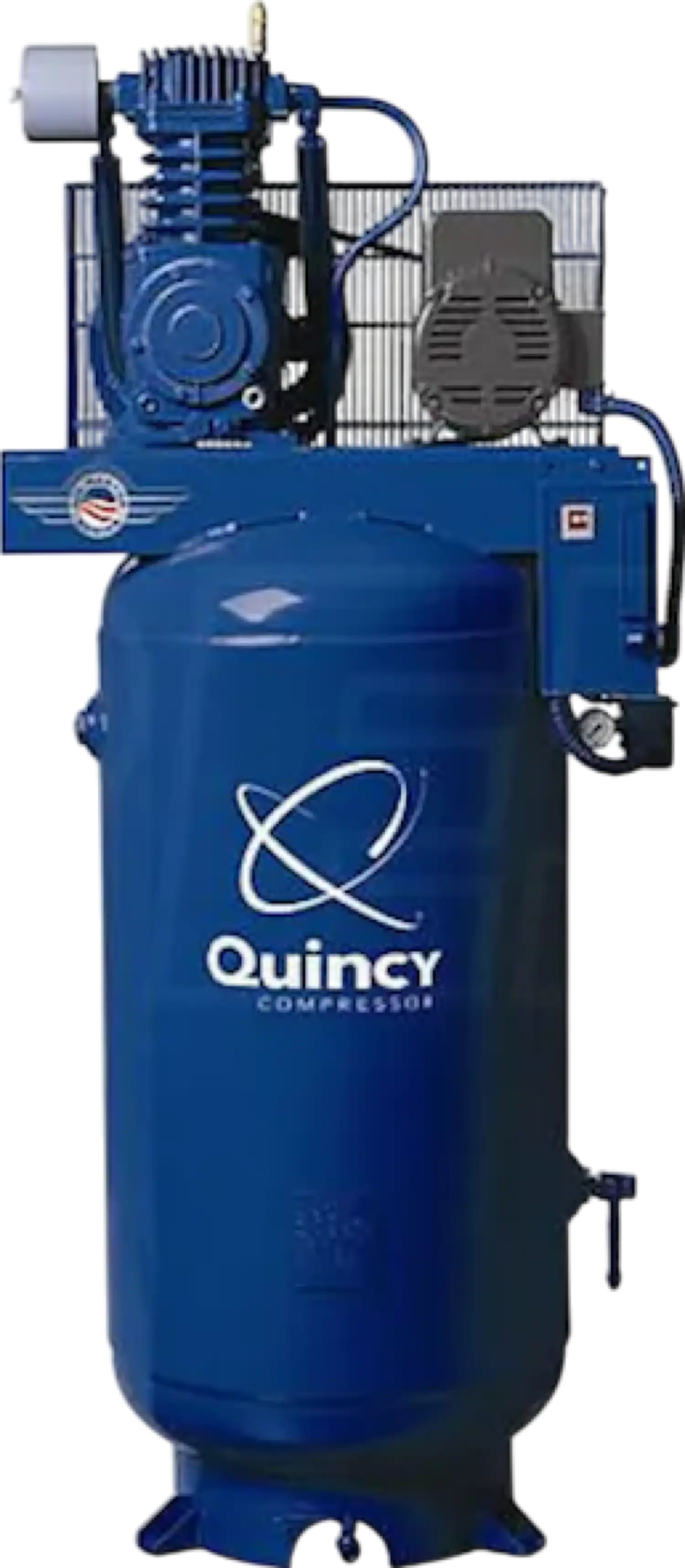 Quincy QT Pro Plus Air Compressor 7.5 HP 80 Gallon Two Stage 1-Phase 230V 471CS80VCBP New - 2020040721