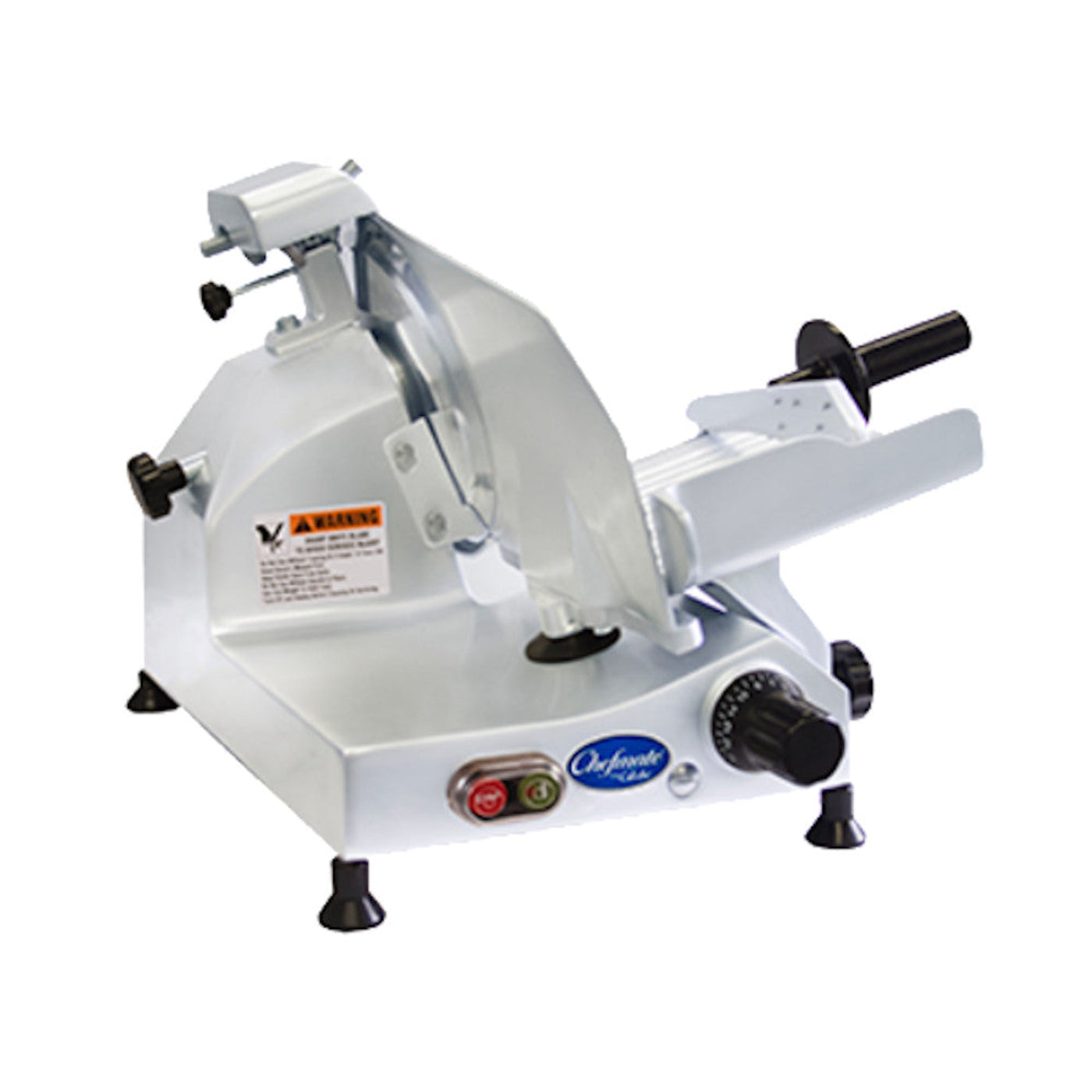 Globe Chefmate 10" Manual Gravity Feed Slicer - 1/4 HP - GLC10
