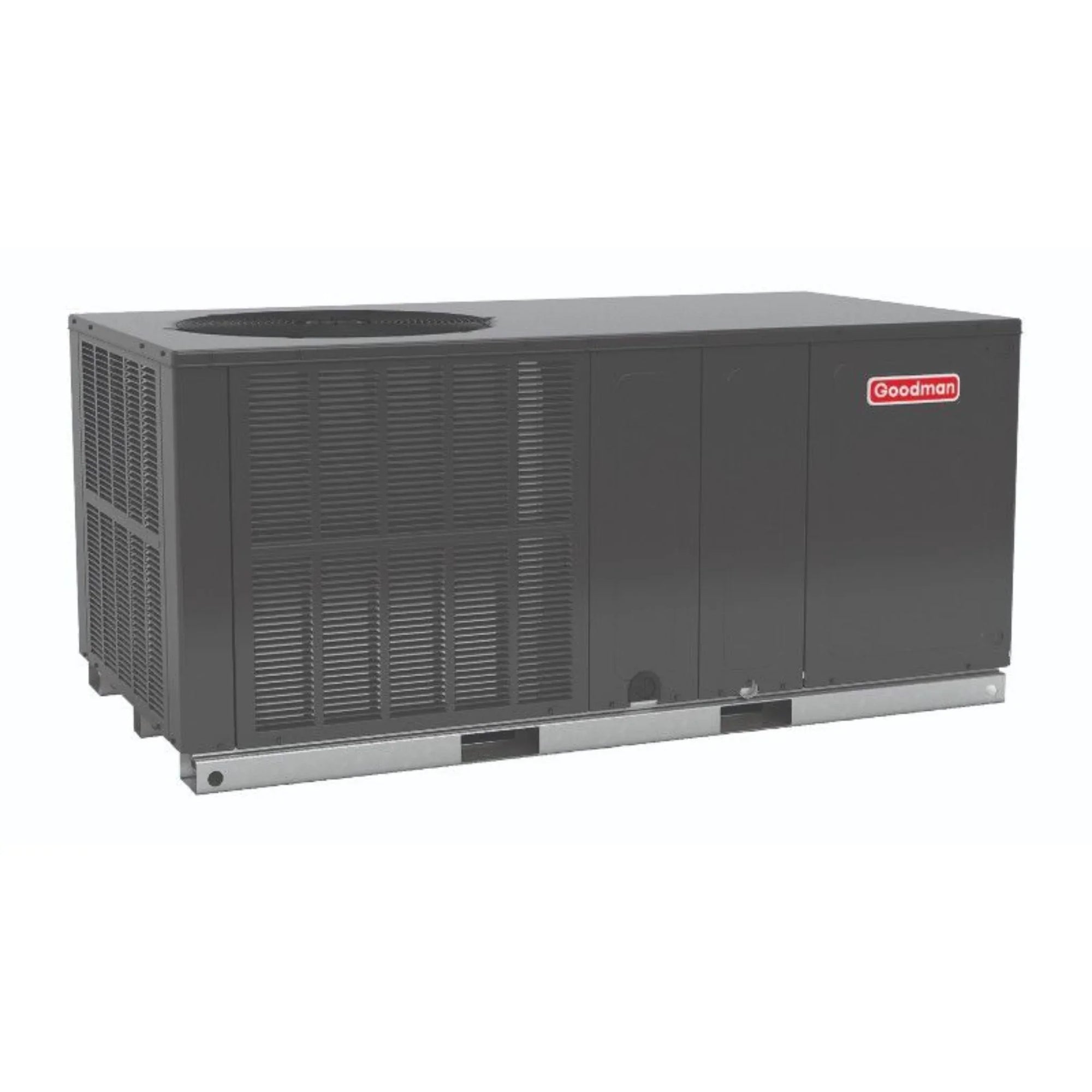 Goodman - 5 Tons/57,000 BTU Packaged Heat Pump Unit Dedicated Horizontal - SEER2 13.4 - Single Stage - 208V - R32