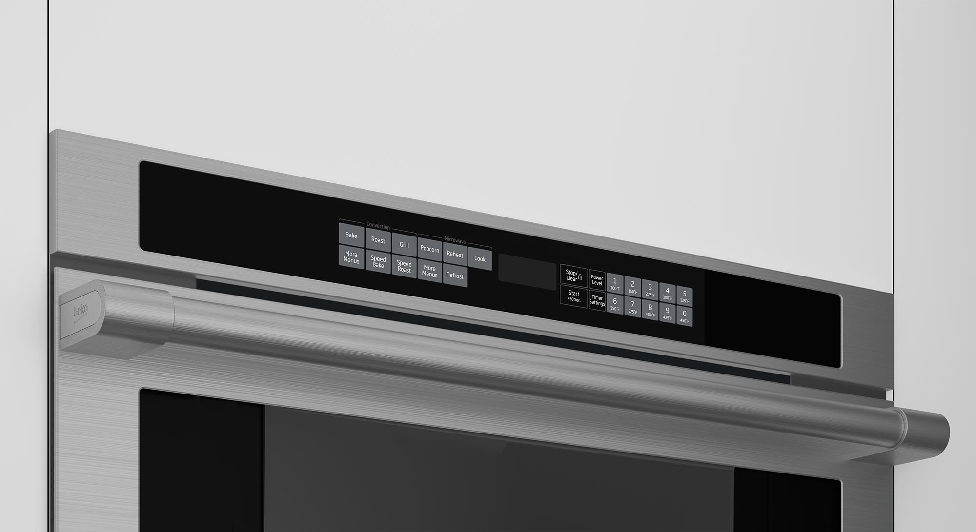 BEKO WOSP30100SS Built-in Microwave (950 W, 44 L) in Stainless Steel