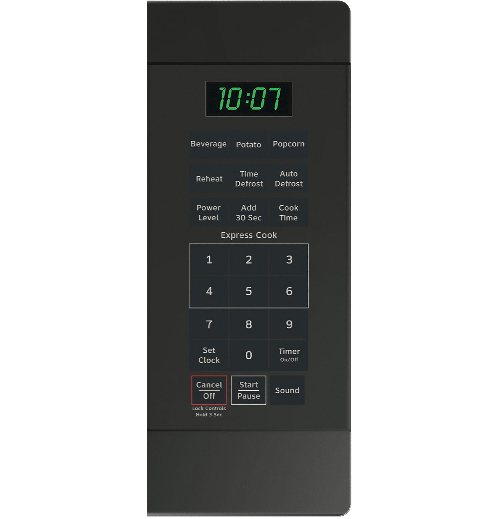 HOTPOINT RES1072DTBB Hotpoint® 0.7 Cu. Ft. Capacity Countertop Microwave Oven Black