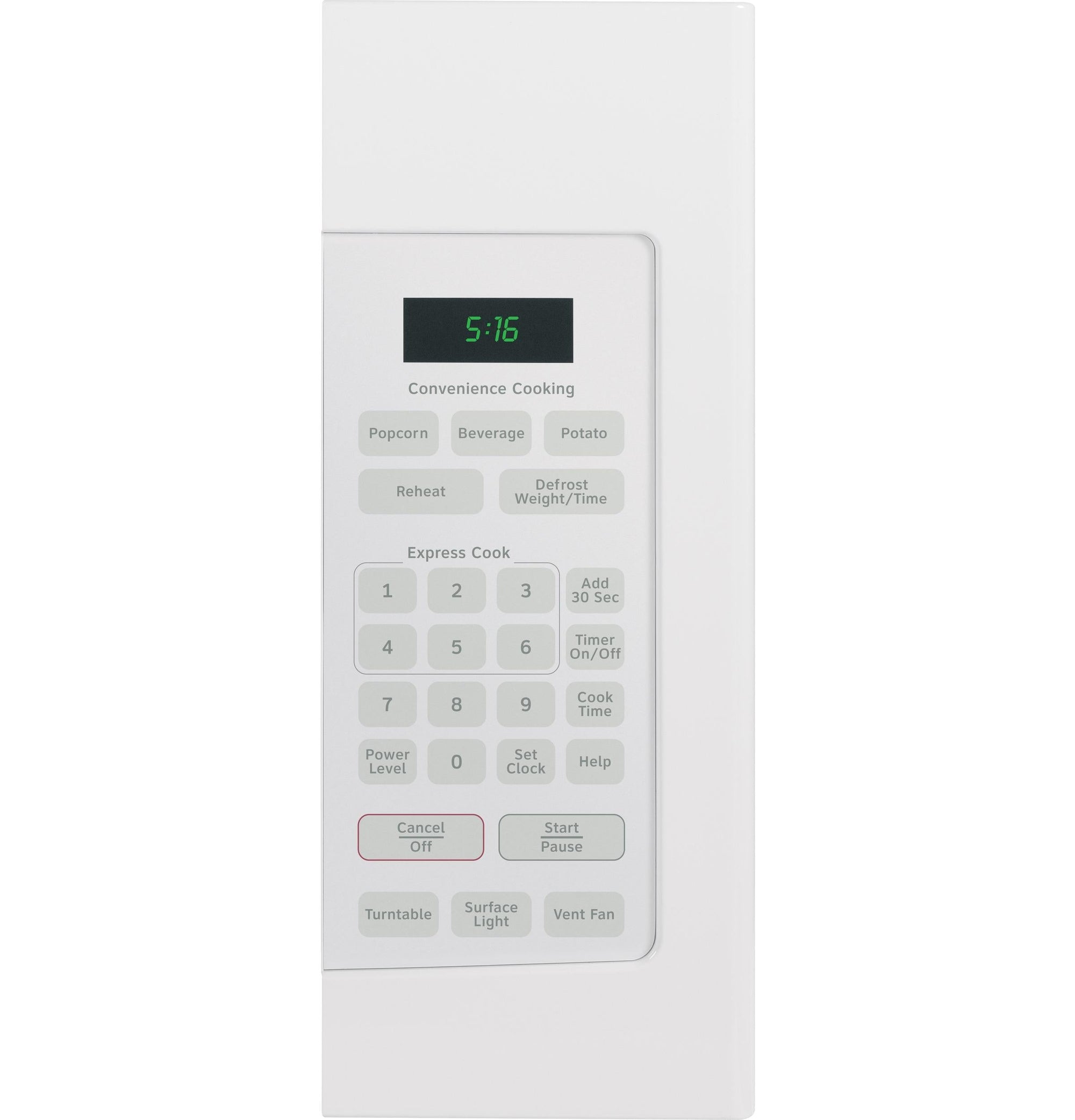 HOTPOINT RVM5160DHWW Hotpoint® 1.6 Cu. Ft. Over-the-Range Microwave Oven White