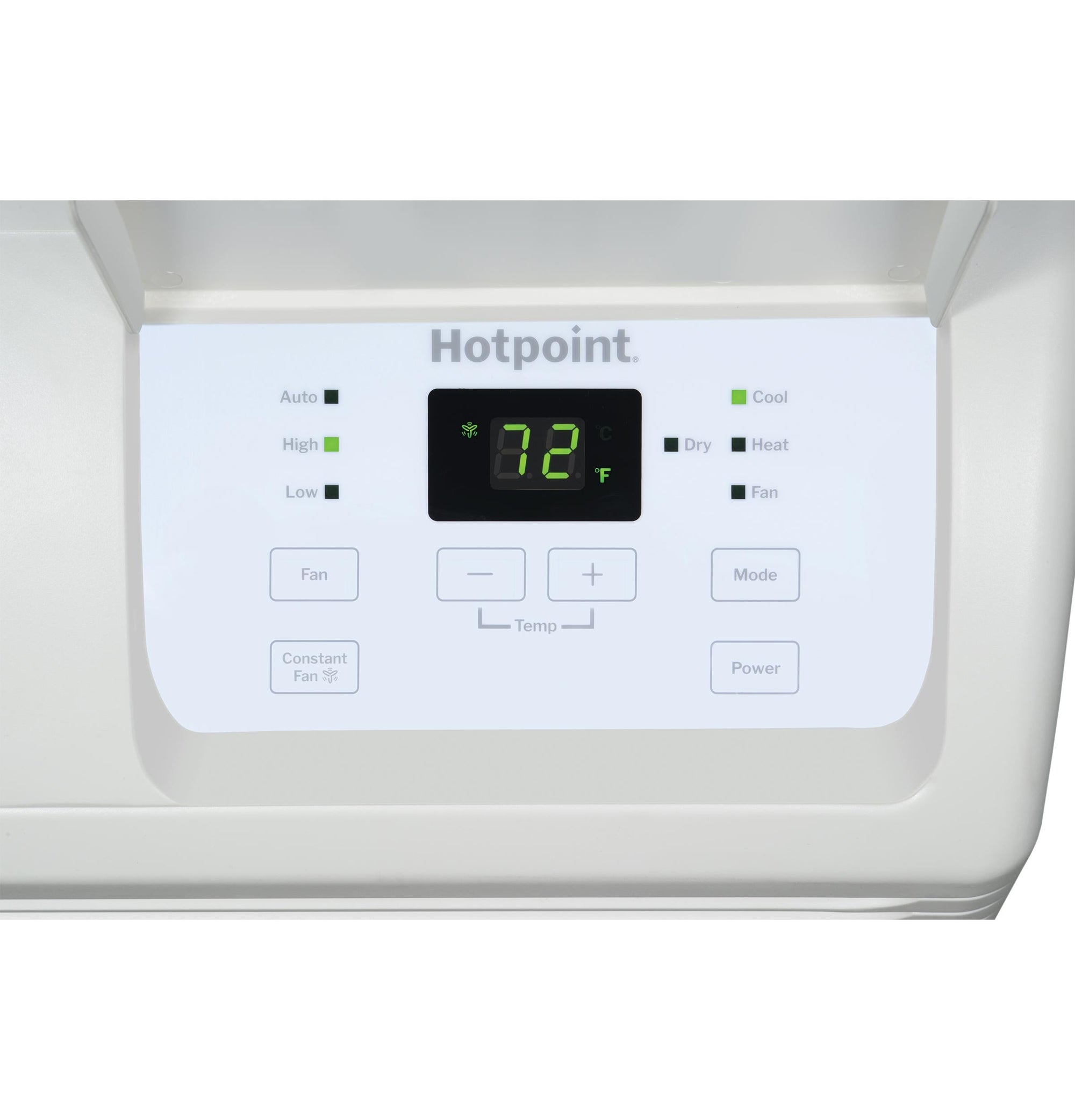 HOTPOINT AH12H09D2B Hotpoint® PTAC Heat Pump Unit with Electric Heat Backup 9,000 BTU, 230/208V, 15amp White