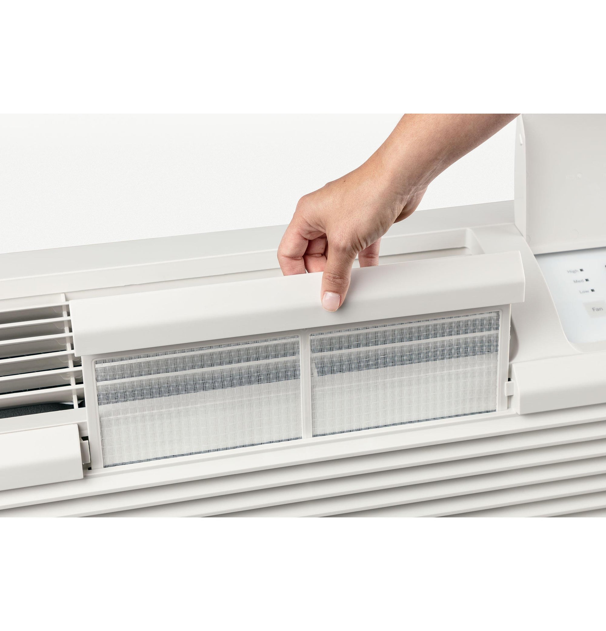 HOTPOINT AH12H09D2B Hotpoint® PTAC Heat Pump Unit with Electric Heat Backup 9,000 BTU, 230/208V, 15amp White