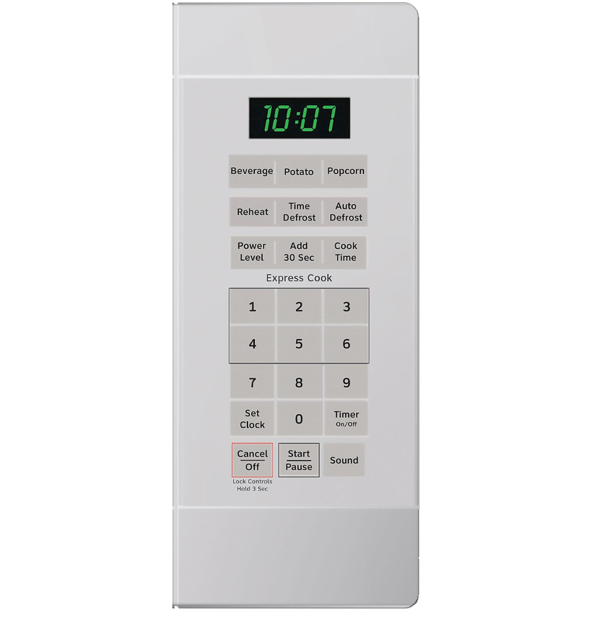 HOTPOINT RES1072DTWW Hotpoint® 0.7 Cu. Ft. Capacity Countertop Microwave Oven White