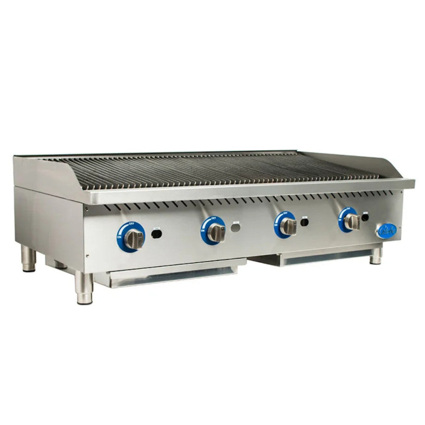 Globe  Gas Charbroiler with Stainless Steel Radiants - 160,000 BTU - GLGCB48GSR