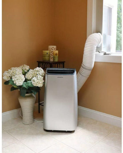 Amana  - 12, 000 BTU Portable AC - White/Gray  -  AMAP121AW-2