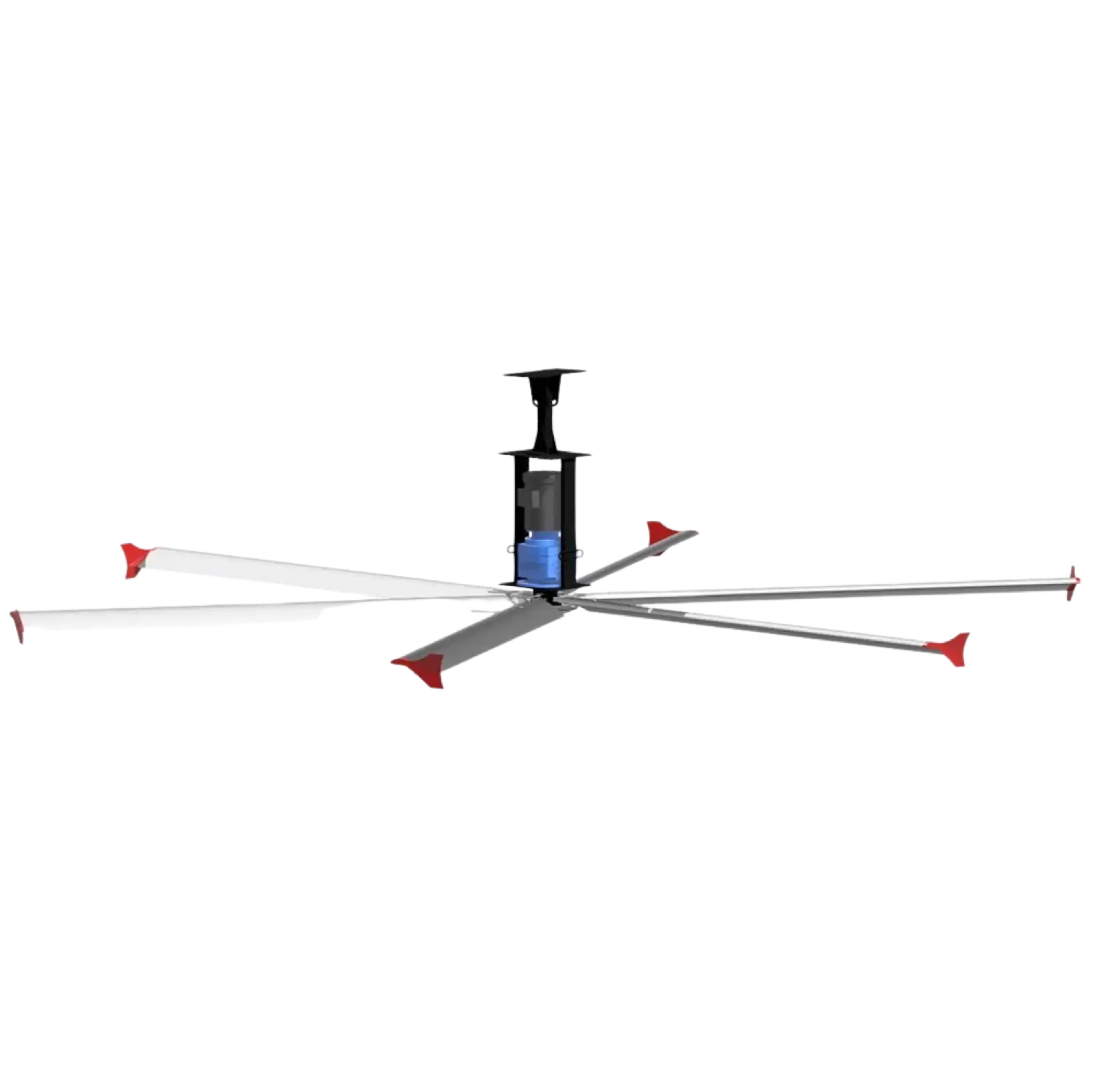 Canarm Hexa-Lite HVLS 14 Foot Blade Industrial Fan New - 6L14-115-1