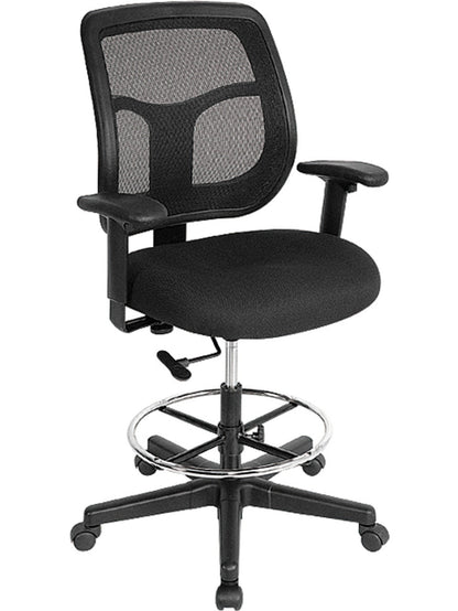 EuroTech Apollo Mesh Back Drafting Stool  - EUR-DFT9800