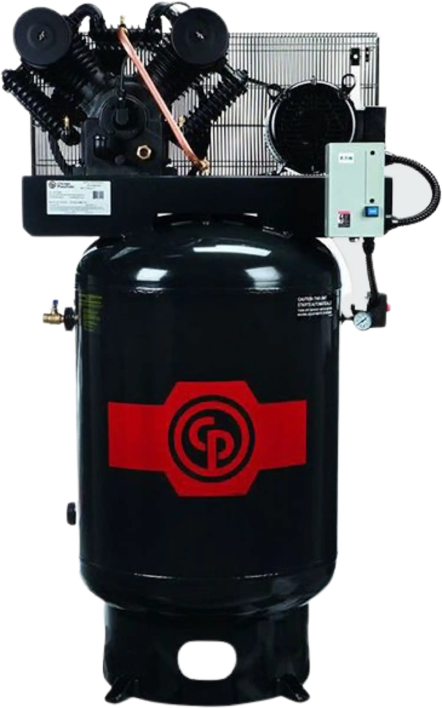 Chicago Pneumatic RCP-C10123VS Air Compressor 10HP 120 Gal. Two Stage 3-Phase 208-230V Iron Series New - 8090253066