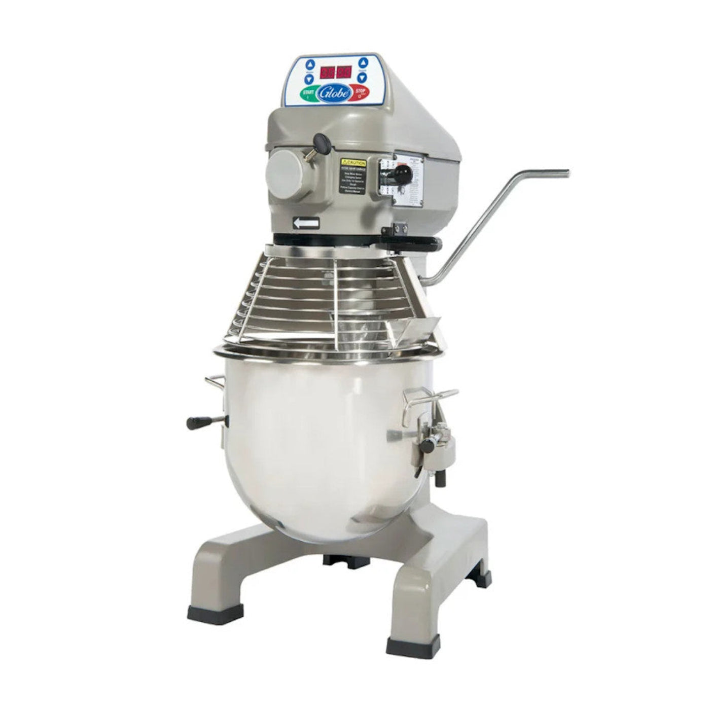 Globe Gear Driven 20 Qt. Commercial Planetary Stand Mixer - 115V, 1/2 HP - GLFSSP20