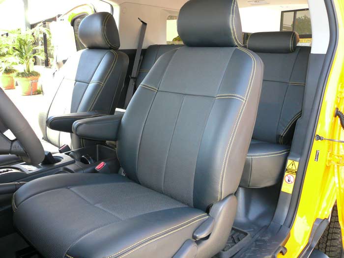 Coventry Square Auto Seat Covers - Suzuki Celerio 2016 in a custom
