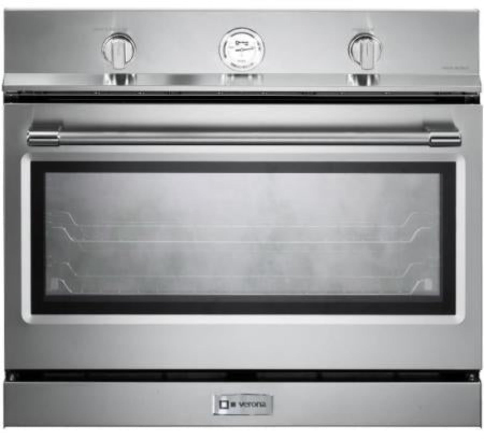 Verona - 30 Inch Built-In Single Gas Wall Oven with 3.5 cu ft Capacity - VEBIG30NSS